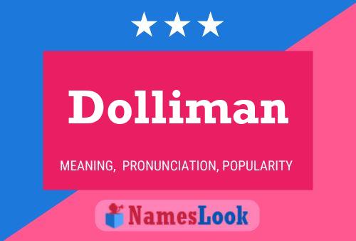 ملصق اسم Dolliman