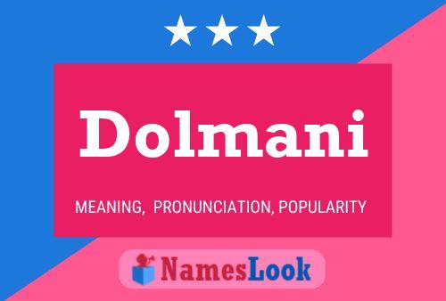 ملصق اسم Dolmani