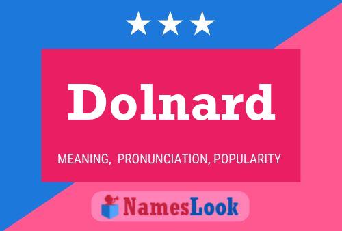 ملصق اسم Dolnard