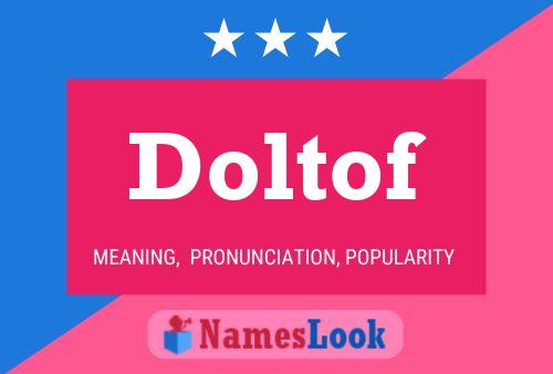 ملصق اسم Doltof