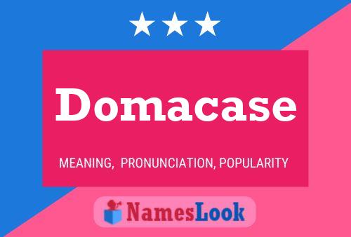 ملصق اسم Domacase