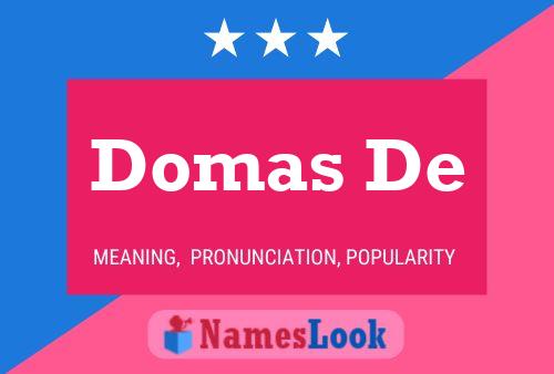 ملصق اسم Domas De