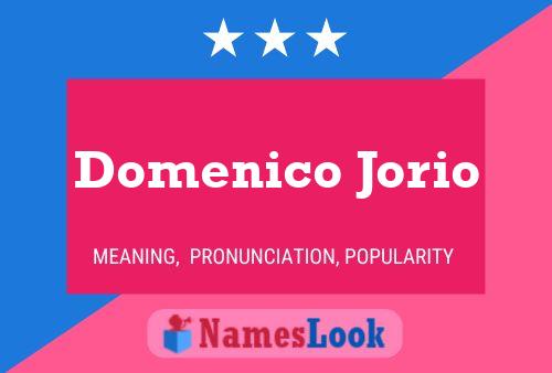 ملصق اسم Domenico Jorio