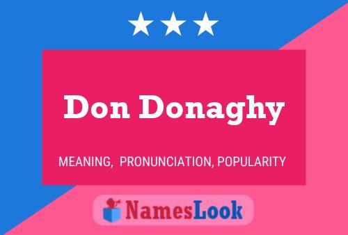 ملصق اسم Don Donaghy