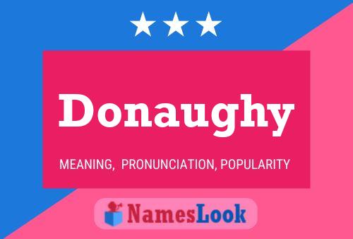 ملصق اسم Donaughy