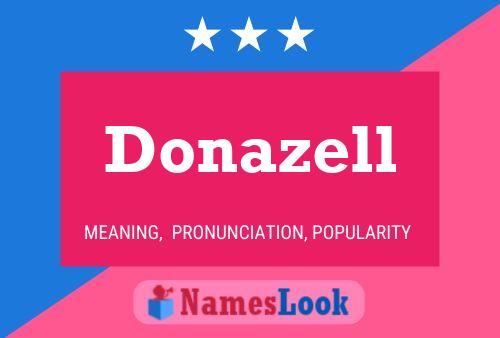 ملصق اسم Donazell