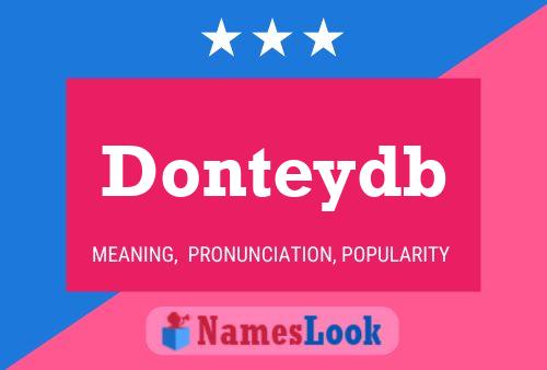 ملصق اسم Donteydb