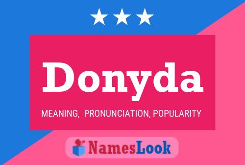 ملصق اسم Donyda