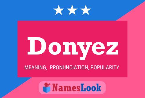 ملصق اسم Donyez