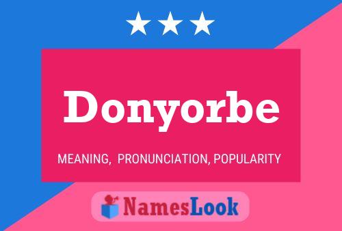 ملصق اسم Donyorbe