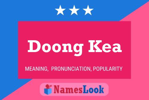 ملصق اسم Doong Kea