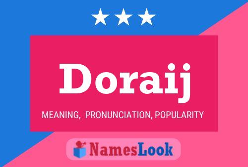 ملصق اسم Doraij