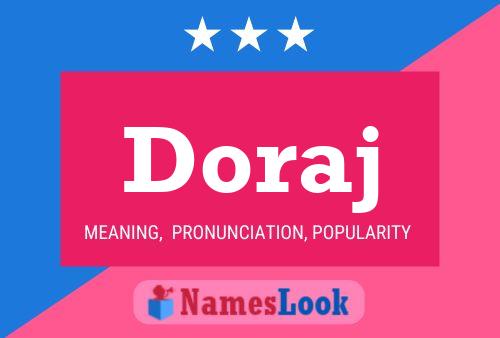 ملصق اسم Doraj