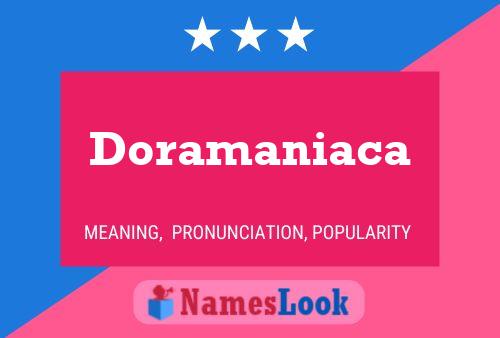 ملصق اسم Doramaniaca