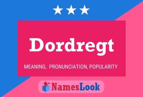 ملصق اسم Dordregt