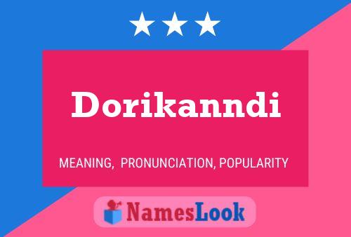 ملصق اسم Dorikanndi