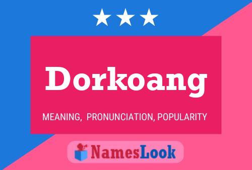 ملصق اسم Dorkoang