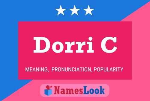 ملصق اسم Dorri C