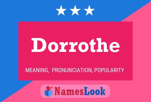 ملصق اسم Dorrothe