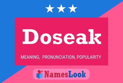 ملصق اسم Doseak