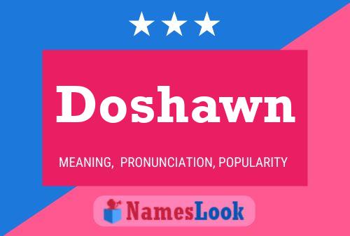 ملصق اسم Doshawn