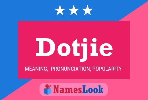 ملصق اسم Dotjie