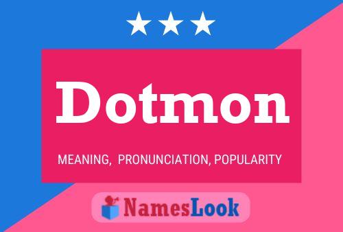 ملصق اسم Dotmon