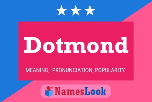 ملصق اسم Dotmond