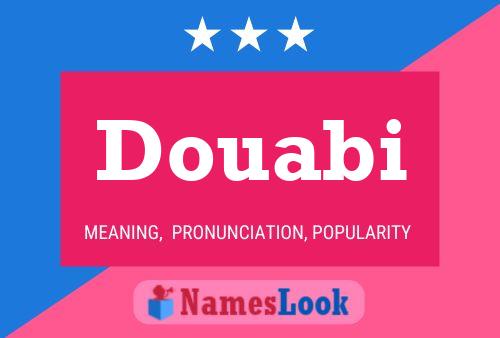 ملصق اسم Douabi