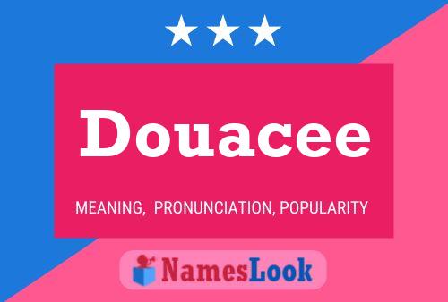 ملصق اسم Douacee