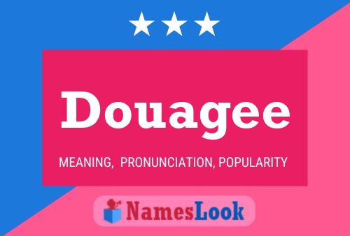 ملصق اسم Douagee