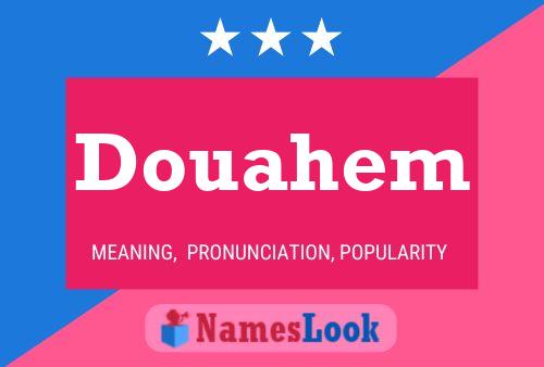 ملصق اسم Douahem