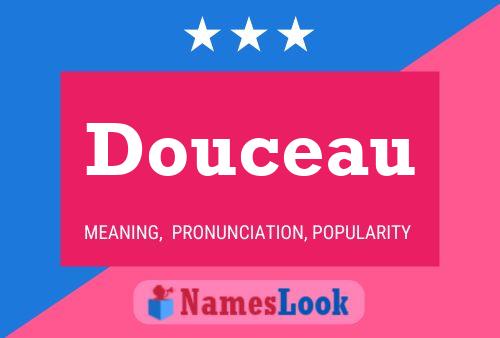 ملصق اسم Douceau