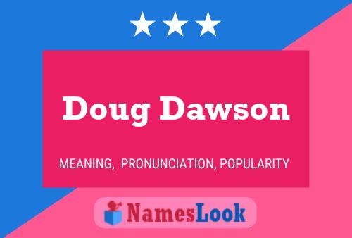 ملصق اسم Doug Dawson