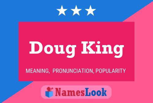 ملصق اسم Doug King