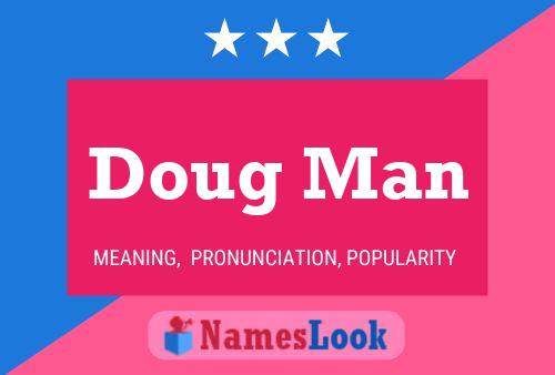 ملصق اسم Doug Man