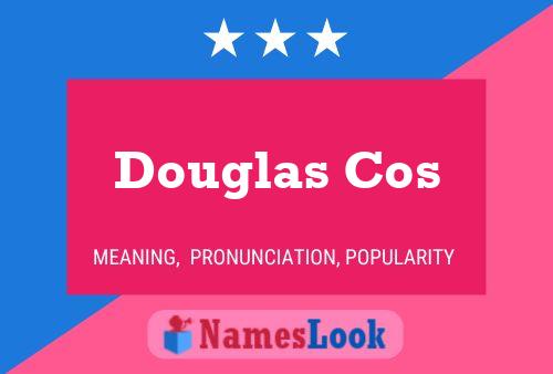 ملصق اسم Douglas Cos