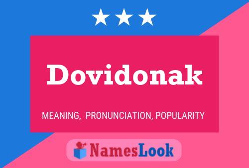 ملصق اسم Dovidonak