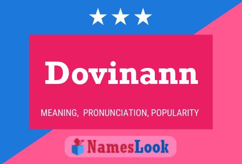 ملصق اسم Dovinann