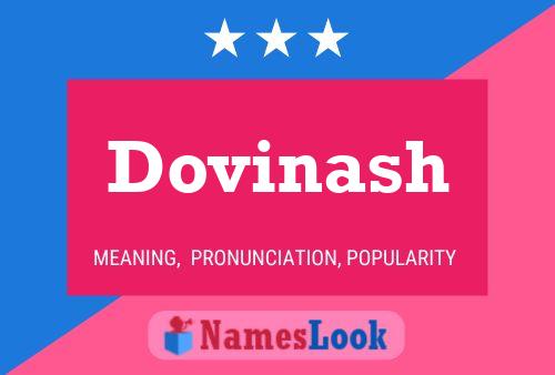 ملصق اسم Dovinash