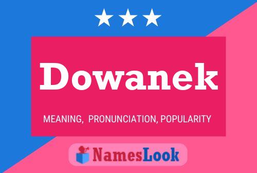 ملصق اسم Dowanek