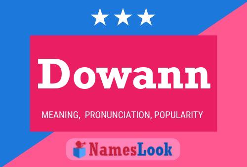 ملصق اسم Dowann