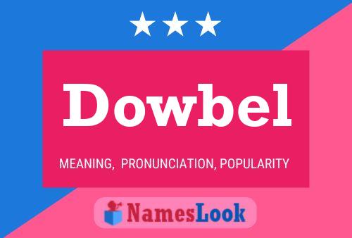 ملصق اسم Dowbel