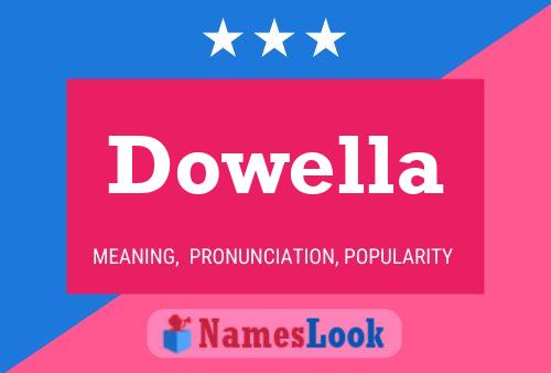 ملصق اسم Dowella