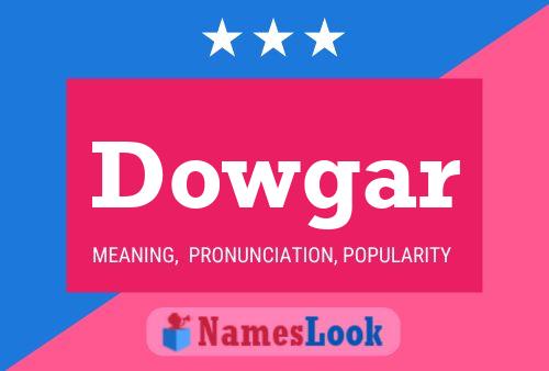 ملصق اسم Dowgar