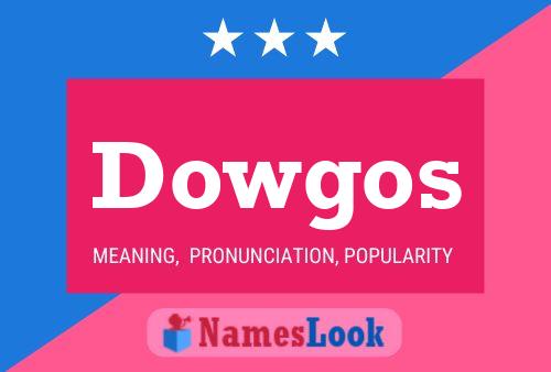 ملصق اسم Dowgos