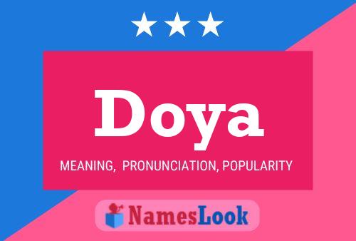 ملصق اسم Doya