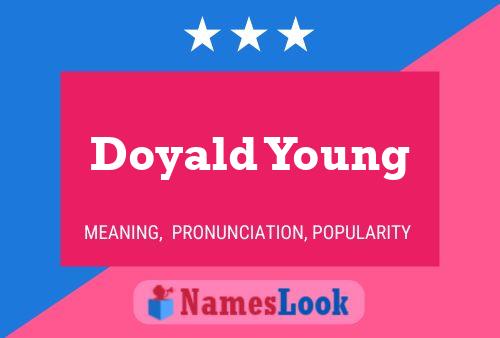 ملصق اسم Doyald Young