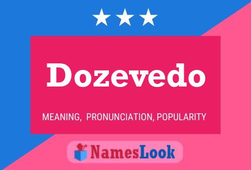 ملصق اسم Dozevedo