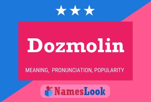 ملصق اسم Dozmolin